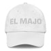 El Majo The Nice One Mexican Spanish Pride Gift Regalo Dad Hat Mexicada White