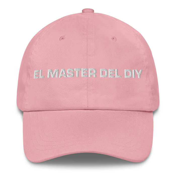 El Master Del Diy The Diy Master Mexican Spanish Pride Gift Regalo Dad Hat Mexicada Pink