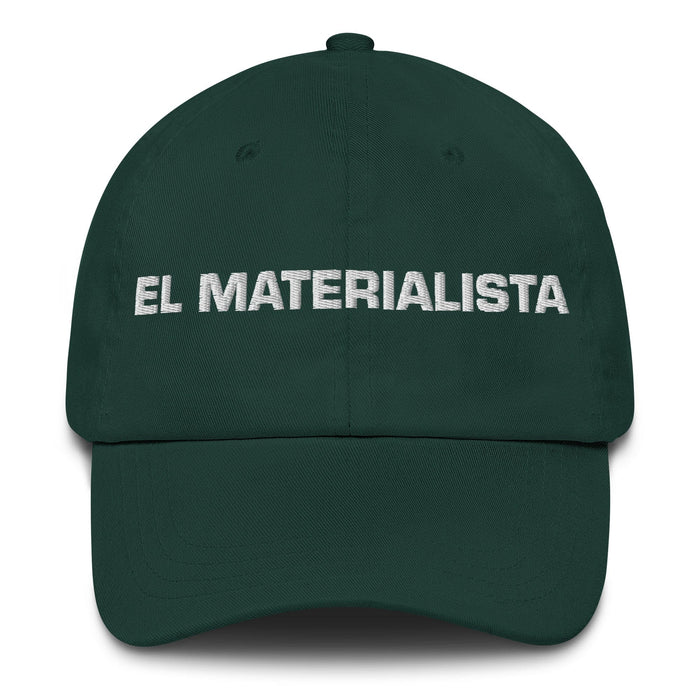 El Materialista The Materialist Mexican Spanish Pride Gift Regalo Dad Hat - Mexicada