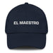 El Meastro The Teacher Mexican Spanish Pride Gift Regalo Dad Hat Mexicada Navy