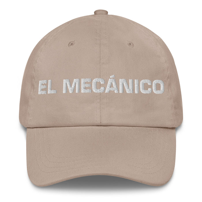 El Mecánico The Mechanic Mexican Spanish Pride Gift Regalo Dad Hat - Mexicada