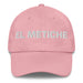 El Metiche The Nosy One Mexican Spanish Pride Gift Regalo Dad Hat Mexicada Pink