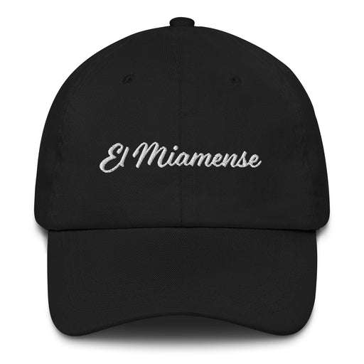 El Miamense Embroidered Dad Hat | Miami, Culture, Style, Fashion, Miamense, E5 Mexicada