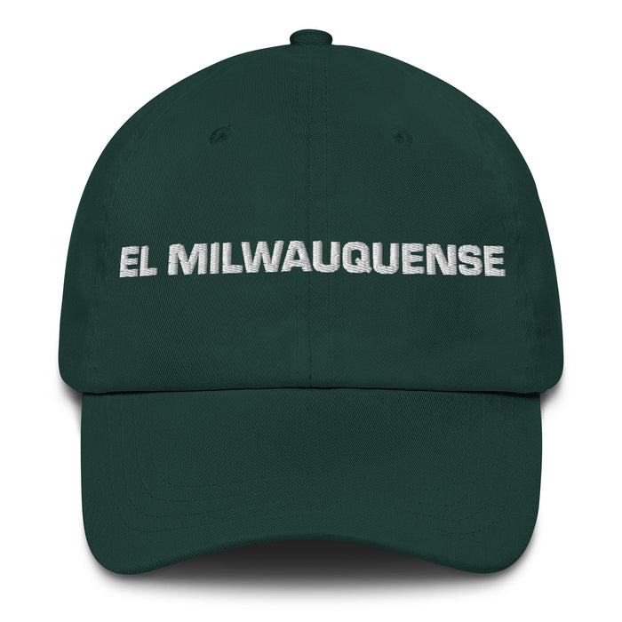 El Milwauquense The Milwaukee Resident Mexican Spanish Pride Gift Regalo Dad Hat - Mexicada