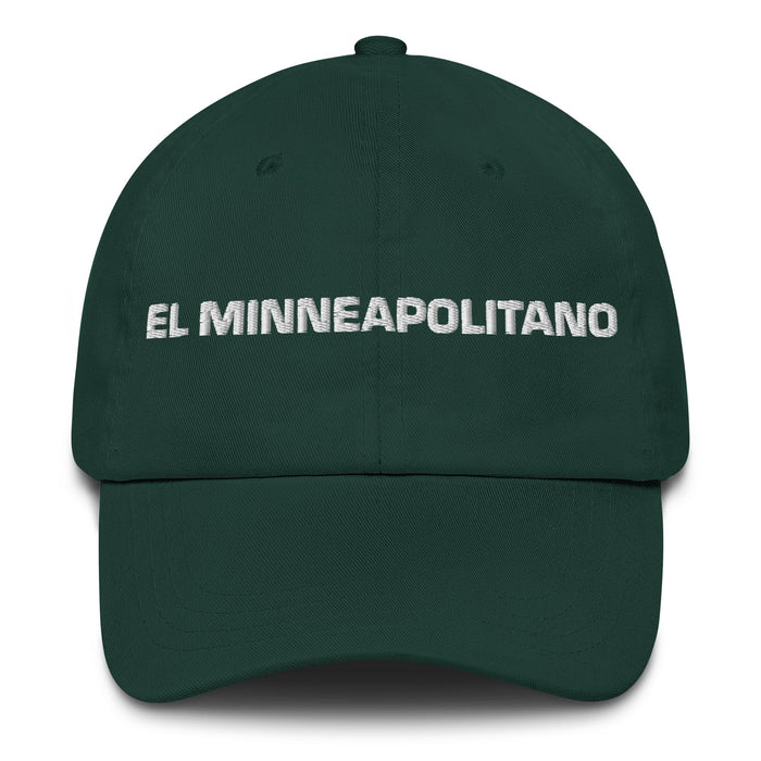 El Minneapolitano The Minneapolitan Mexican Spanish Pride Gift Regalo Dad Hat - Mexicada