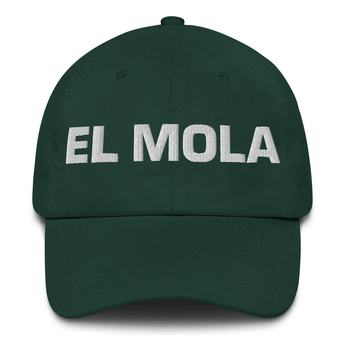 El Mola The Cool One Mexican Spanish Pride Gift Regalo Dad Hat Mexicada Spruce