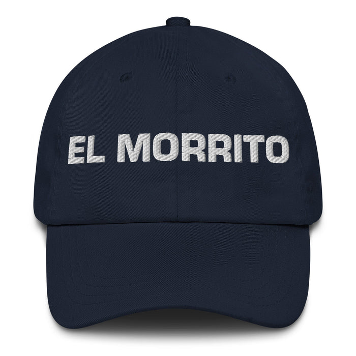 El Morrito The Little Girl/Boy Mexican Spanish Pride Gift Regalo Dad Hat Mexicada Navy