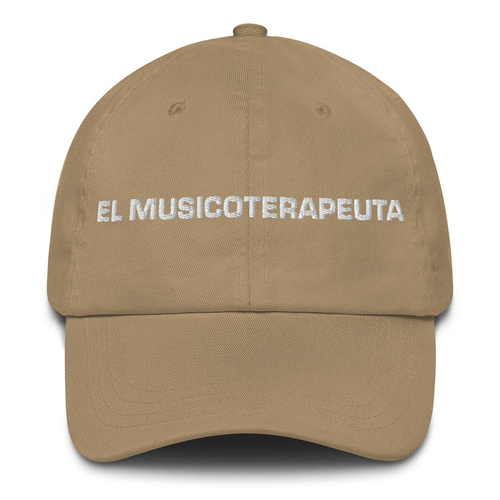 El Musicoterapeuta The Music Therapist Mexican Spanish Pride Gift Regalo Dad Hat - Mexicada