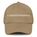 El Musicoterapeuta The Music Therapist Mexican Spanish Pride Gift Regalo Dad Hat Mexicada Khaki