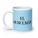 El Musulmán The Muslim Funny Home Office Work Coffee Mug Mexican Spanish Pride Gift White Glossy Cup Sky Blue Card Mug Mexicada