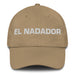 El Nadador The Swimmer Mexican Spanish Pride Gift Regalo Dad Hat - Mexicada