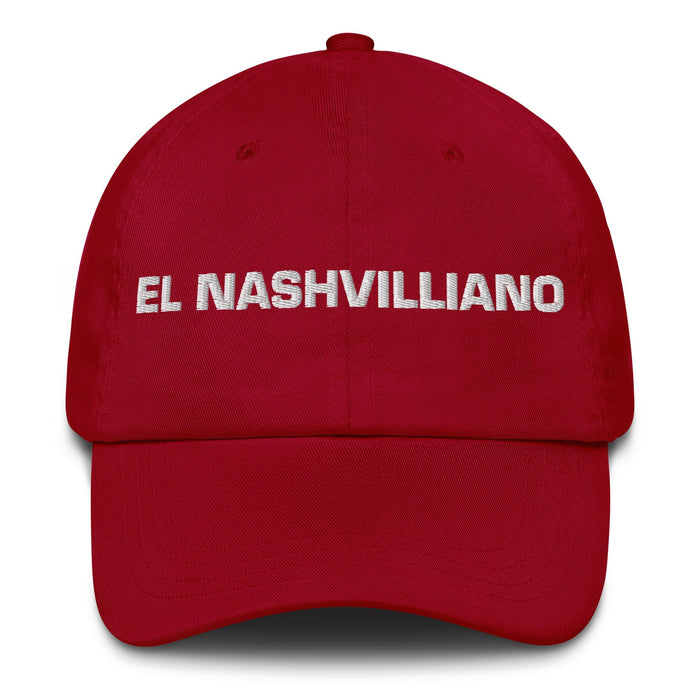 El Nashvilliano The Nashvillian Mexican Spanish Pride Gift Regalo Dad Hat - Mexicada