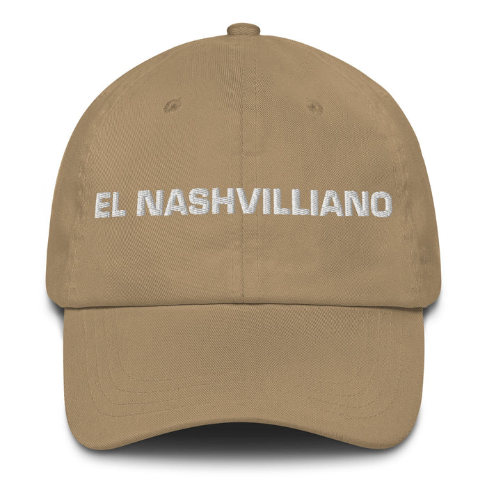 El Nashvilliano The Nashvillian Mexican Spanish Pride Gift Regalo Dad Hat - Mexicada