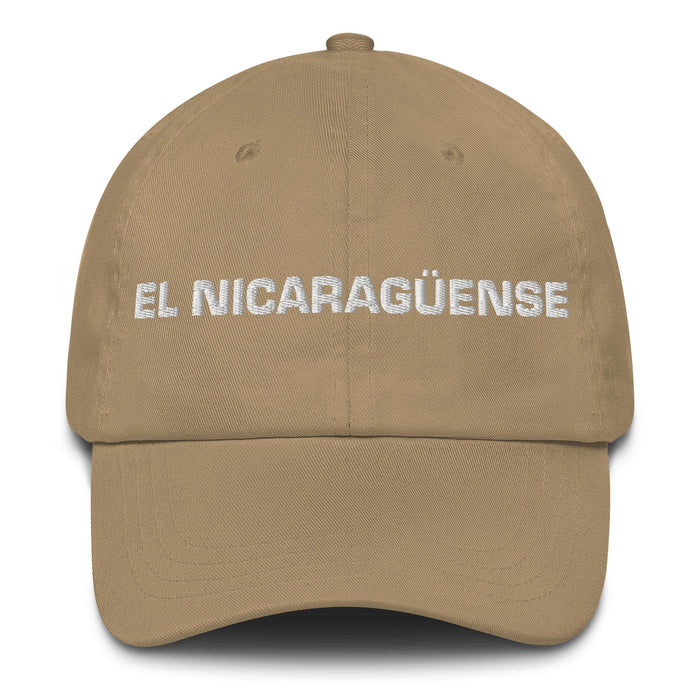 El Nicaragüense The Nicaraguan Mexican Spanish Pride Gift Regalo Dad Hat - Mexicada