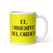 El Obsesivo Del Orden The Order Freak Funny Home Office Work Coffee Mug Mexican Spanish Pride Gift White Glossy Cup Yellow Card Mug Mexicada 11 oz