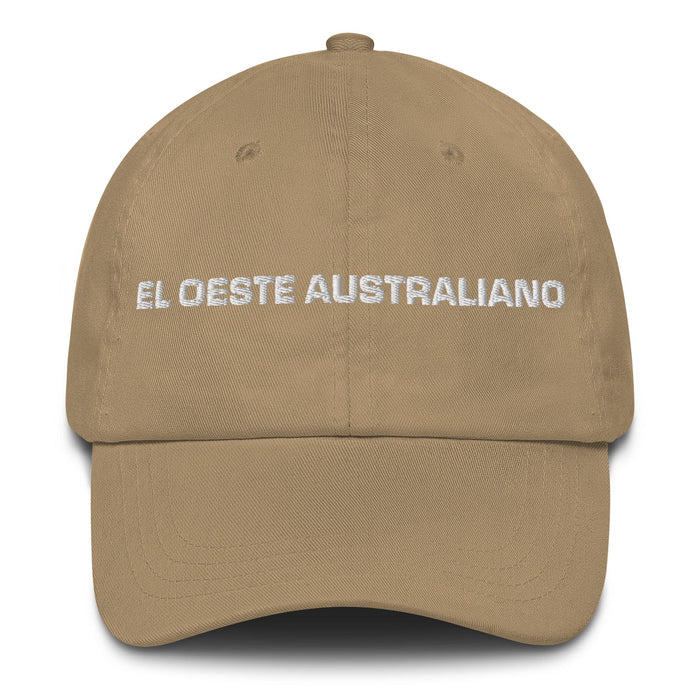 El Oeste Australiano The Western Australian Mexican Spanish Pride Gift Regalo Dad Hat - Mexicada