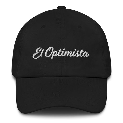 El Optimista Embroidered Dad Hat | The Optimist, Positivity, Hope, Confidence, Motivation | E5 Mexicada