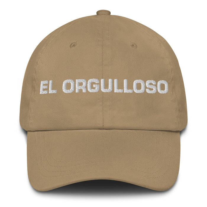 El Orgulloso The Proud One Mexican Spanish Pride Gift Regalo Dad Hat - Mexicada