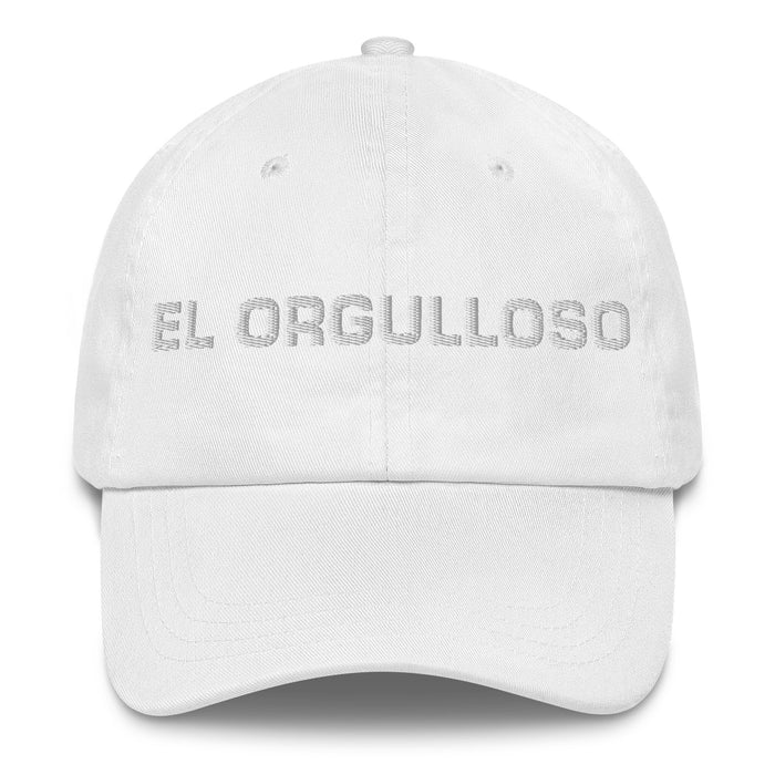 El Orgulloso The Proud One Mexican Spanish Pride Gift Regalo Dad Hat - Mexicada