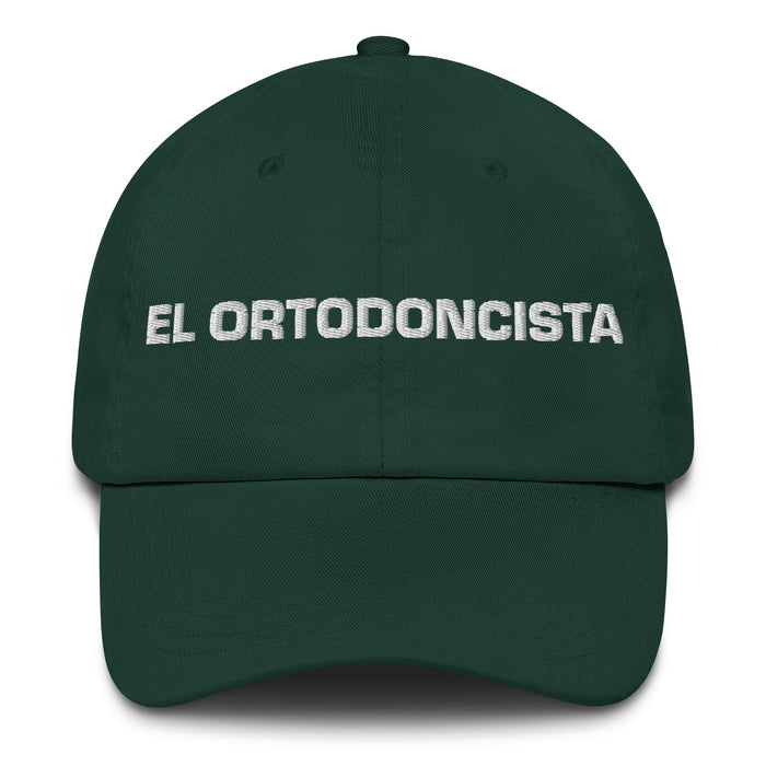 El Ortodoncista The Orthodontist Mexican Spanish Pride Gift Regalo Dad Hat - Mexicada