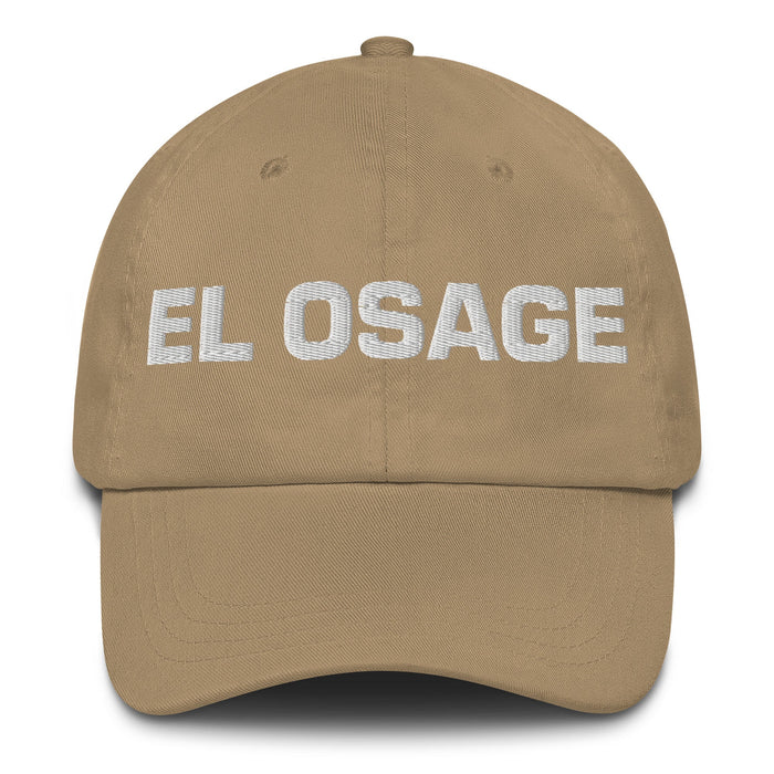 El Osage The Osage Mexican Spanish Pride Gift Regalo Dad Hat - Mexicada