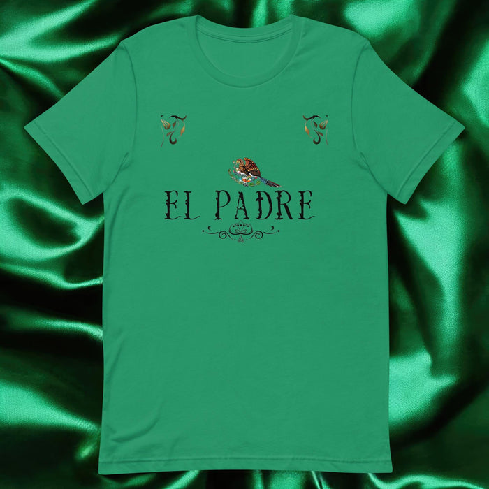 El Padre Exclusive Art Piece Home Office Work Mexican Spanish Pride Gift One-Of-A-Kind Unisex T-Shirt | E10 Mexicada Kelly / S