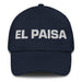 El Paisa The Countryman/Countrywoman Mexican Spanish Pride Gift Regalo Dad Hat Mexicada Navy