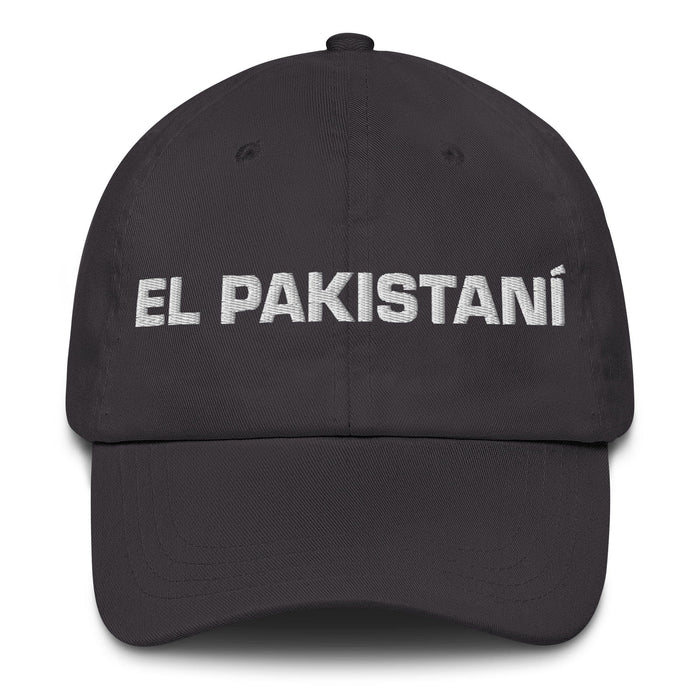 El Pakistaní The Pakistani Mexican Spanish Pride Gift Regalo Dad Hat Mexicada Dark Grey