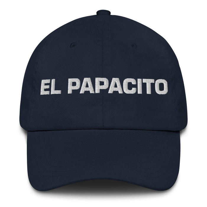 El Papacito The Attractive One Mexican Spanish Pride Gift Regalo Dad Hat Mexicada Navy