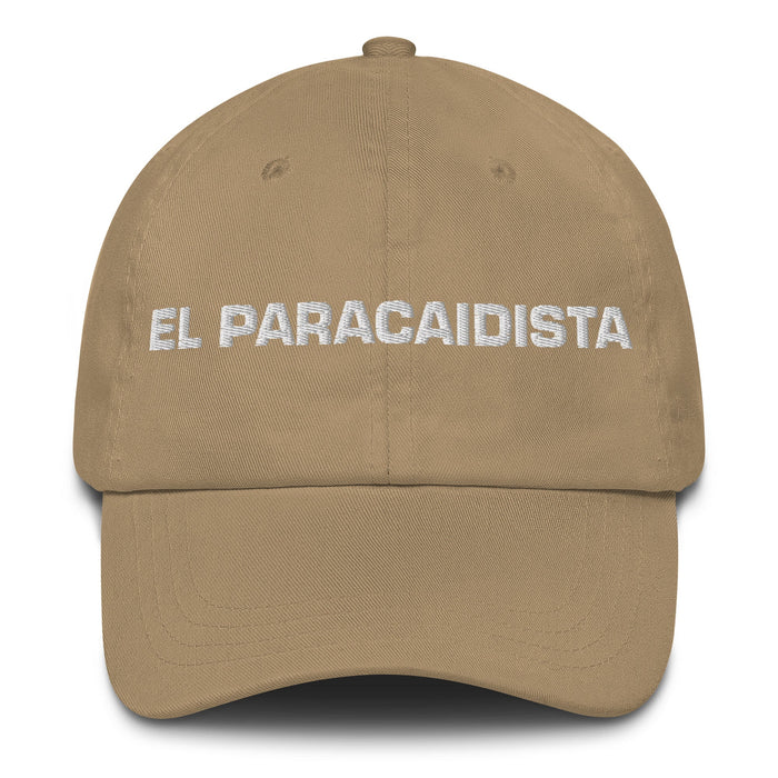 El Paracaidista The Skydiver Mexican Spanish Pride Gift Regalo Dad Hat - Mexicada