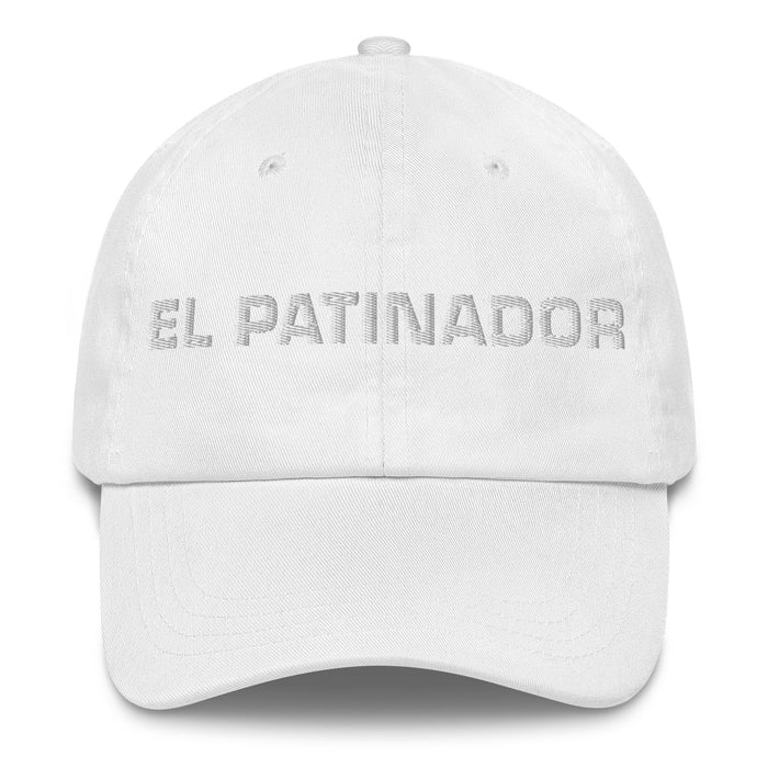 El Patinador The Skater Mexican Spanish Pride Gift Regalo Dad Hat - Mexicada