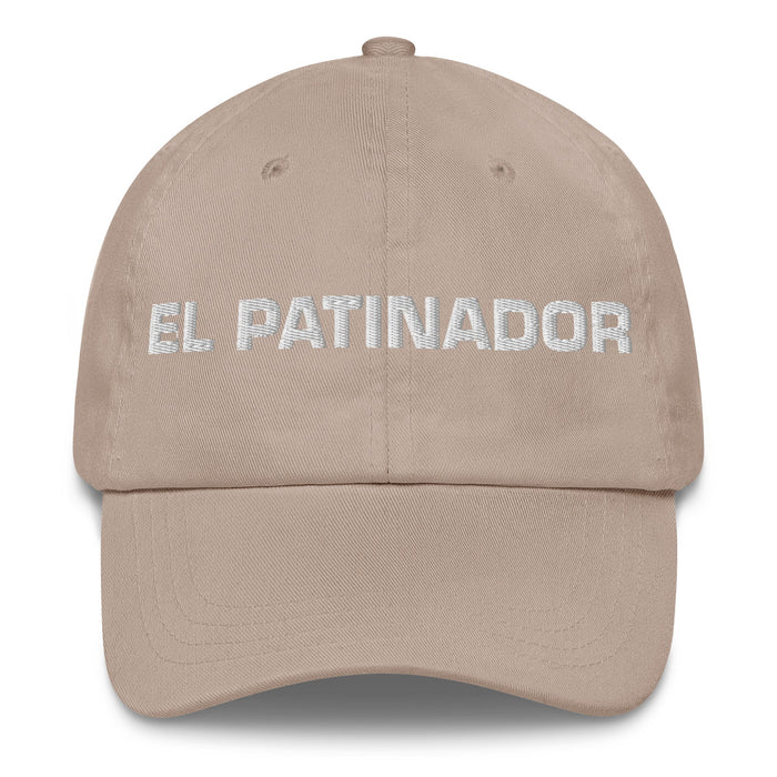 El Patinador The Skater Mexican Spanish Pride Gift Regalo Dad Hat - Mexicada