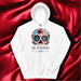 El Payaso Exclusive Art Piece Home Office Work Mexican Spanish Pride Gift One-Of-A-Kind Unisex Hoodie | E15 Mexicada White / S