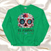 El Payaso Exclusive Art Piece Home Office Work Mexican Spanish Pride Gift One-Of-A-Kind Unisex Sweatshirt | E15 Mexicada Irish Green / S