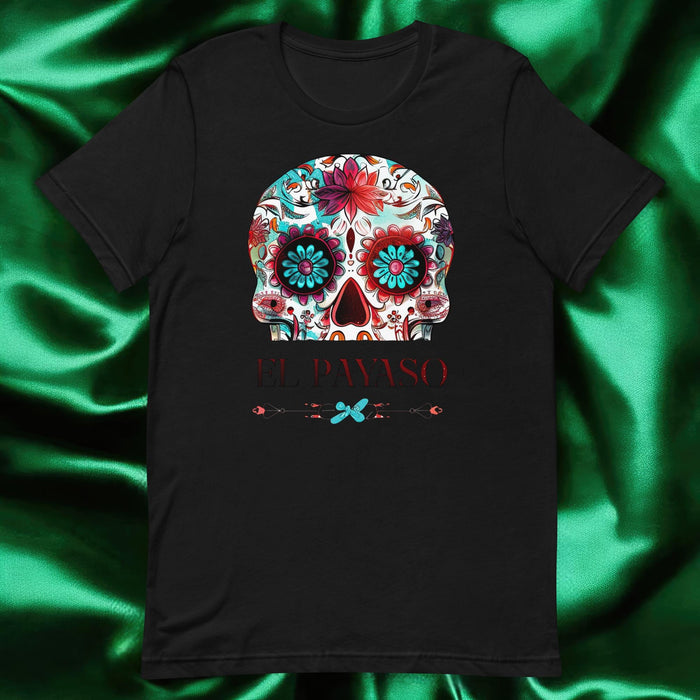 El Payaso Exclusive Art Piece Home Office Work Mexican Spanish Pride Gift One-Of-A-Kind Unisex T-Shirt | E15 Mexicada Black / S