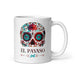 El Payaso Exclusive Name Art Piece Home Office Work Coffee Mug Mexican Spanish Pride Gift Cup One-Of-A-Kind Calligraphy White Glossy Mug | E15 Mexicada