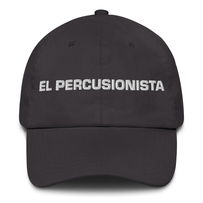 El Percusionista The Percussionist Mexican Spanish Pride Gift Regalo Dad Hat - Mexicada