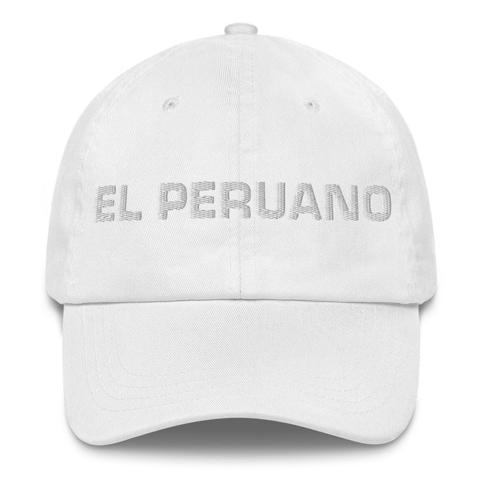 El Peruano The Peruvian Mexican Spanish Pride Gift Regalo Dad Hat - Mexicada