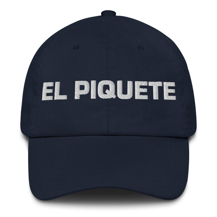 El Piquete The Picky One Mexican Spanish Pride Gift Regalo Dad Hat Mexicada Navy