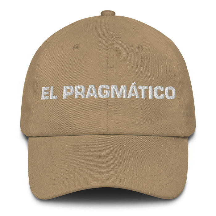 El Pragmático The Pragmatist Mexican Spanish Pride Gift Regalo Dad Hat - Mexicada