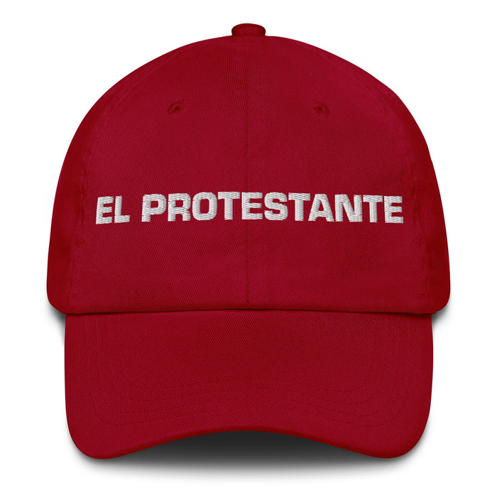 El Protestante The Protestant Mexican Spanish Pride Gift Regalo Dad Hat - Mexicada