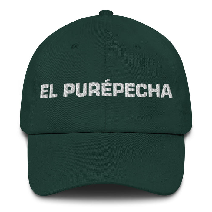 El Purépecha The Purépecha Mexican Spanish Pride Gift Regalo Dad Hat - Mexicada