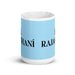 El Rajasthaní The Rajasthani Funny Home Office Work Coffee Mug Mexican Spanish Pride Gift White Glossy Cup Sky Blue Card Mug Mexicada