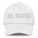 El Rata The Rat Mexican Spanish Pride Gift Regalo Dad Hat Mexicada White