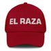 El Raza The Homie Mexican Spanish Pride Gift Regalo Dad Hat Mexicada Cranberry