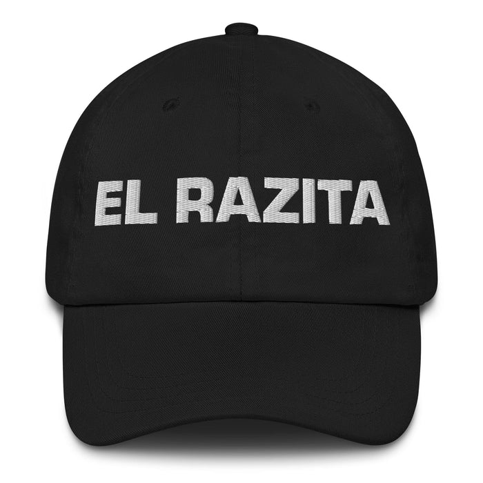 El Razita The Little Homie Mexican Spanish Pride Gift Regalo Dad Hat Mexicada Black