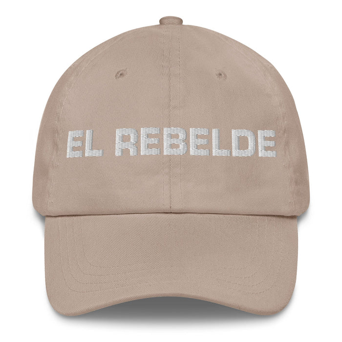 El Rebelde The Rebel Mexican Spanish Pride Gift Regalo Dad Hat - Mexicada