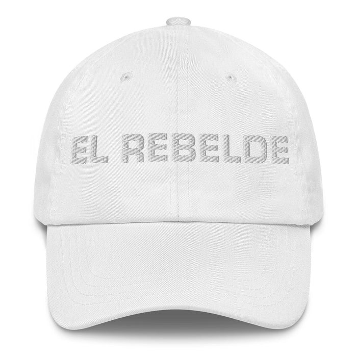 El Rebelde The Rebel Mexican Spanish Pride Gift Regalo Dad Hat - Mexicada