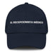 El Recepcionista Médico The Medical Receptionist Mexican Spanish Pride Gift Regalo Dad Hat Mexicada Navy