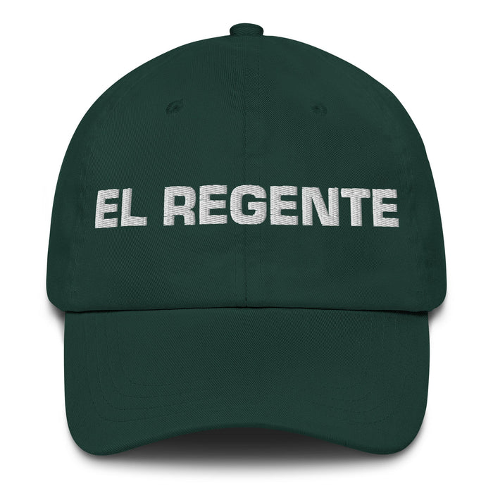 El Regente The Ruler Mexican Spanish Pride Gift Regalo Dad Hat - Mexicada